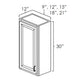 Fresh Sage | 12" x 30" | Single Door Wall Cabinet