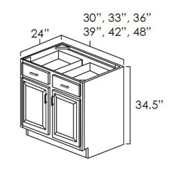 30 Inch Base Kitchen Cabinet Fresh Sage