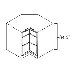 West Point Grey | 36" | Corner Drawer Base Cabinet