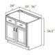 West Point Grey | 36" | Sink Base Cabinet