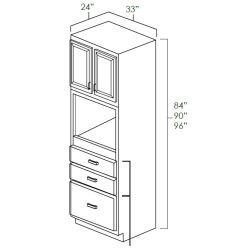 West Point Grey | 33" x 90" | Universal Oven Cabinets